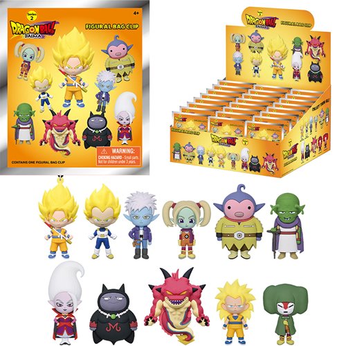 Dragon Ball Daima Series 2 3D Foam Bag Clip Display Case of 24