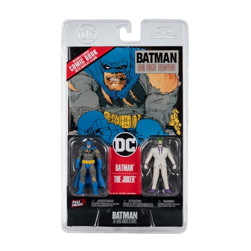 DC Page Punchers Wave 2 3-Inch Action Figure 2-Pack with Comic Case of 6