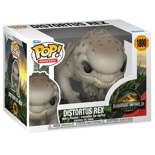Jurassic World Rebirth Distortus Rex Funko Pop! Vinyl Figure #1800