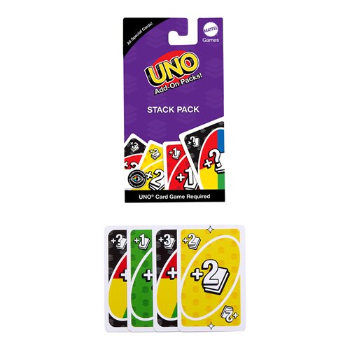 UNO Add-On Packs Stack Pack Card Game