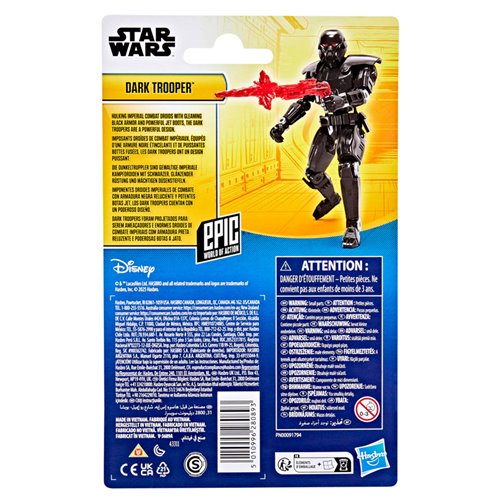 Star Wars Epic World of Action 4-Inch Dark Trooper Action Figure