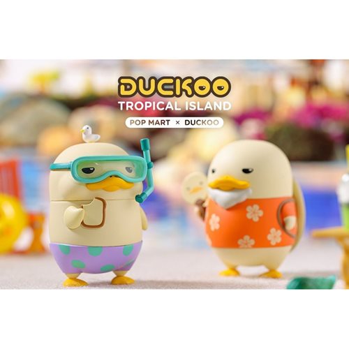 Duckoo Tropical Island Series Blind Box Vinyl Figure Case
