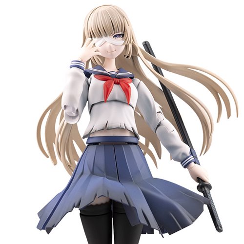 Sousai Shoujo Teien Kuon Yakushiji (Maria Kagaribi Damage Version) School Girl Emulation 1:10 Scale Model Kit