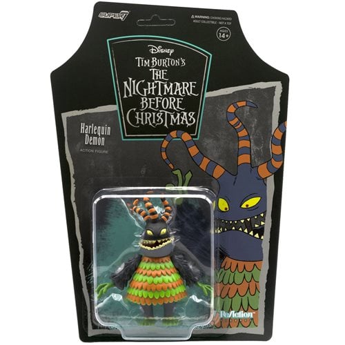 Nightmare Before Christmas Harlequin Demon 3 3/4-Inch ReAction Figure
