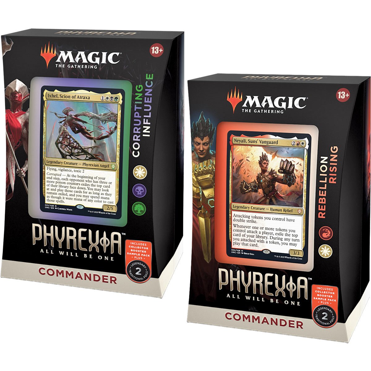 Magic: The Gathering Phyrexia: All Will Be One Commander Decks Set