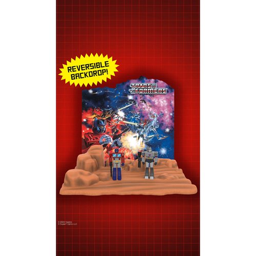 Transformers The Ark ReAction Figure Playset with Optimus Prime and Megatron ReAction Figures