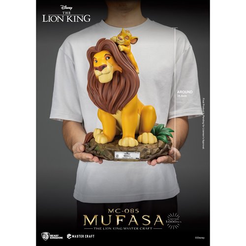 The Lion King Mufasa MC-085 Master Craft Statue