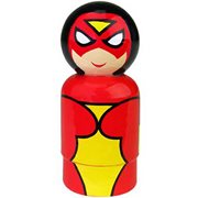 Spider-Woman Pin Mate Wooden Figure