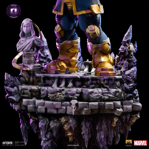 Thanos Deluxe Infinity Gauntlet Diorama Battles Diorama Series Art 1:10 Scale Statue