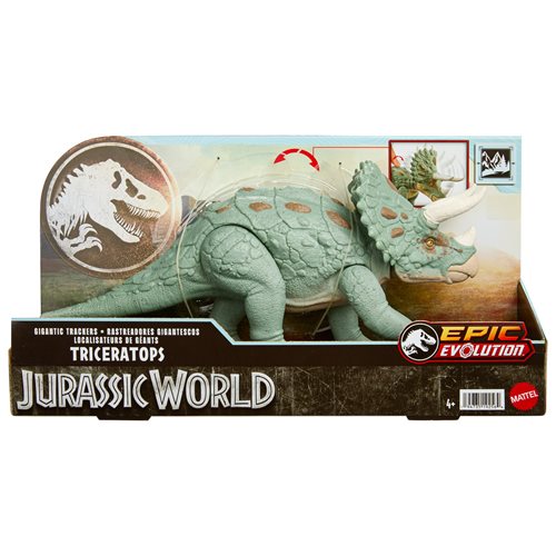 Jurassic World Gigantic Trackers Triceratops Action Figure
