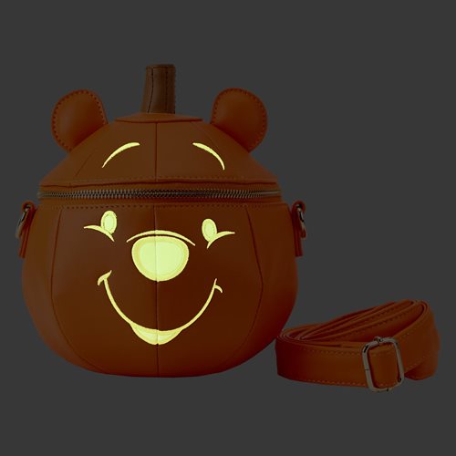 Winnie the Pooh Pumpkin Glow-in-the-Dark Crossbody Purse