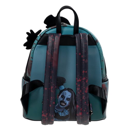 Terrifier Art the Clown Blood Splatter Glow-in-the-Dark Mini-Backpack - Entertainment Earth Exclusiv
