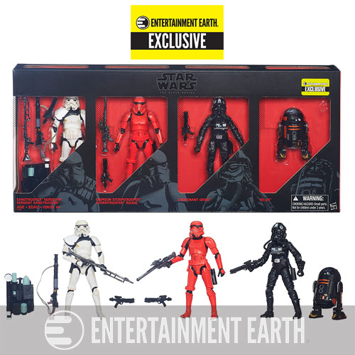 Star Wars The Black Series Imperial Forces 6-Inch Action Figures - Entertainment Earth Exclusive