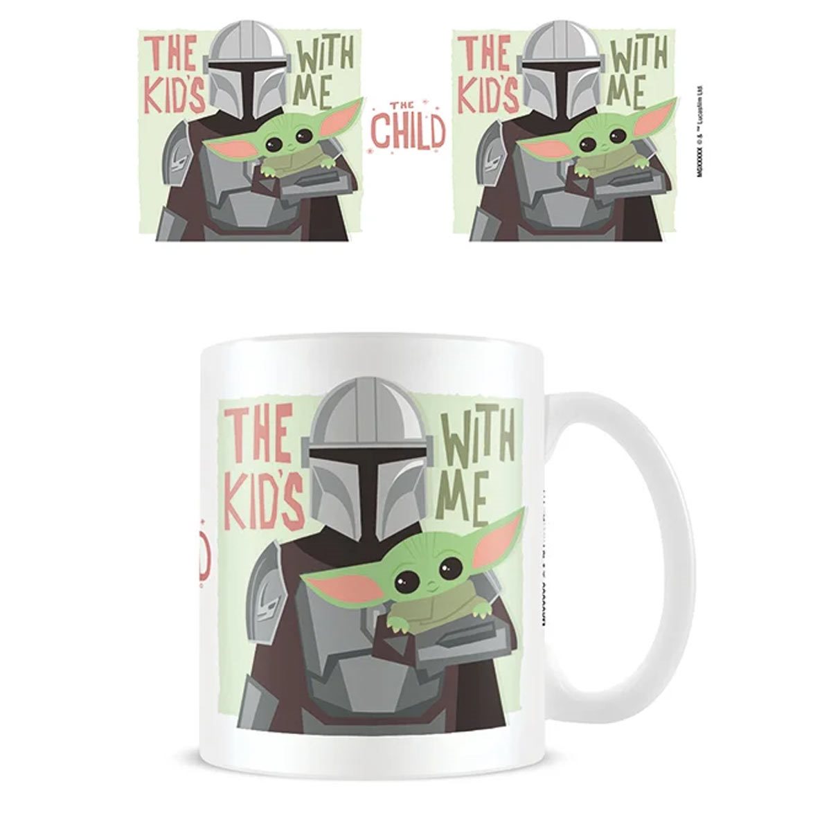 Star Wars: The Mandalorian The Kid's With Me 11 oz. Mug
