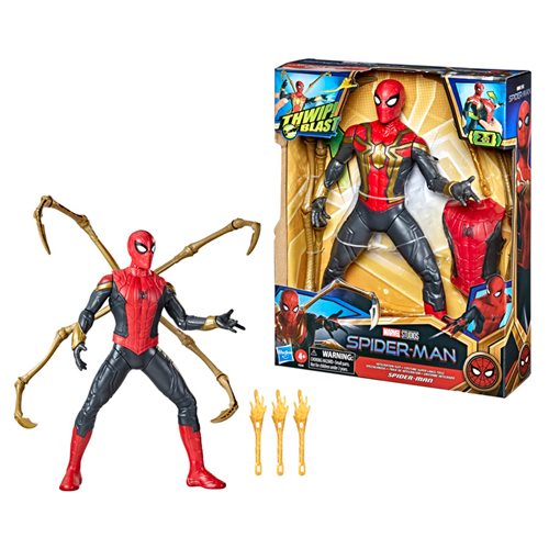 Spider-Man Thwip Blast Integrated Suit Deluxe 13-Inch Action Figure