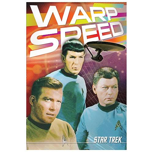 Star Trek Warp Speed Tin Sign