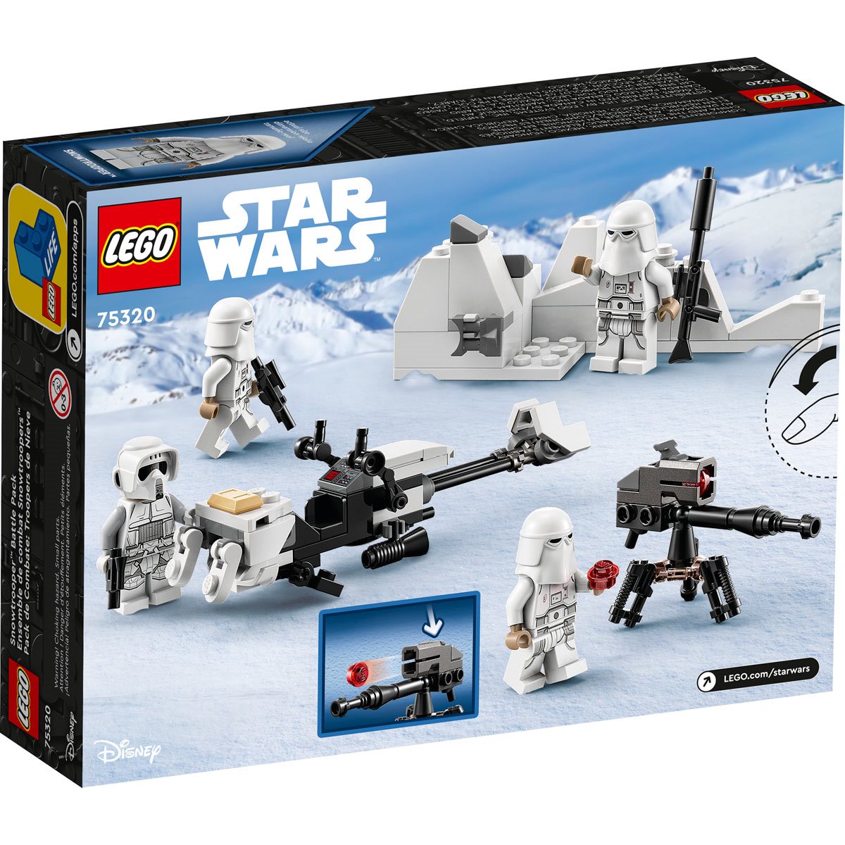 Entertainment Luidruchtig Wetland LEGO 75320 Star Wars Snowtrooper Battle Pack