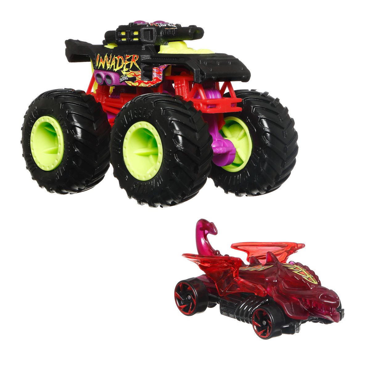 Hot Wheels Monster Trucks - Godzilla - Mattel - Casa Joka
