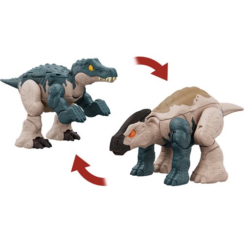 Jurassic World Fierce Changers Double Danger Baryonyx and Parasaurolophus Action Figure