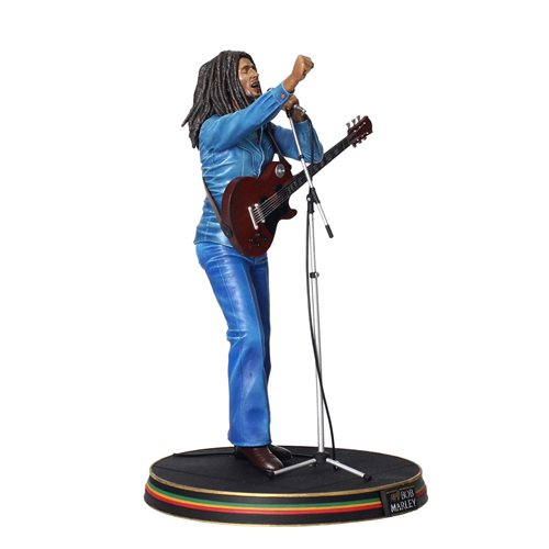 Bob Marley Live at the Rainbow Theatre 1977 Concert Posed Figure