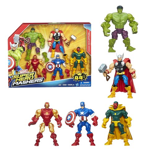 marvel super hero figures pack