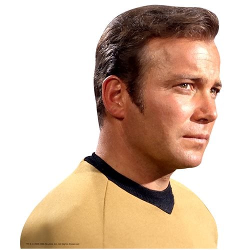 Star Trek Captain Kirk Passenger Vinyl Decal