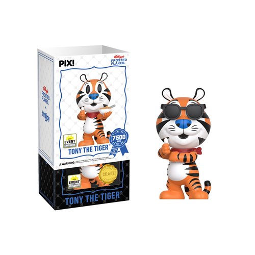 Kelloggs Tony the Tiger Pix! Vinyl Figure - 2026 Convention Exclusive