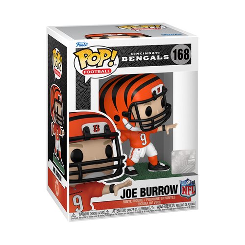 NFL Cincinnati Bengals Joe Burrow Pop! Vinyl Figure
