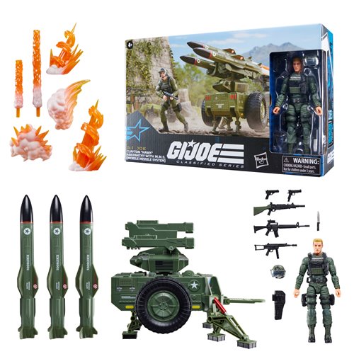 G.I. Joe Classified Series #182 Clayton Hawk Abernathy 6-Inch Action Figure with M.M.S. (Mobile Miss