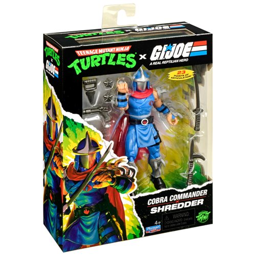 TMNT x G.I. Joe Shredder Cobra Commander Action Figure