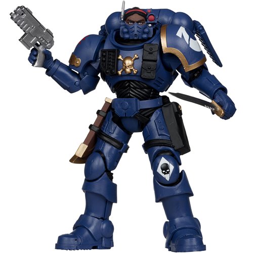 Warhammer 40,000 Wave 11 Ultramarines Lieutenant in Phobos Armour 7-Inch Scale Action Figure