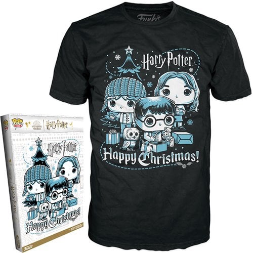 Harry Potter Holiday Adult Boxed Pop! T-Shirt