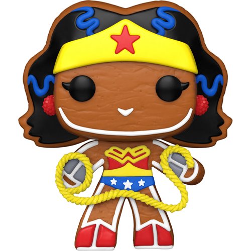 DC Comics Super Heroes Gingerbread Wonder Woman Funko Pop! Vinyl Figure #446