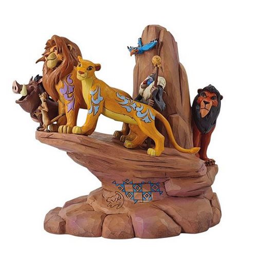 Disney Traditions The Lion King Carved in Stone by Jim Shore Statue
