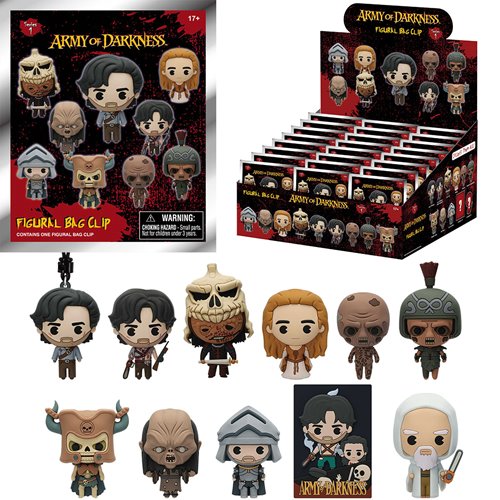 Army of Darkness 3D Foam Bag Clip Random 6-Pack