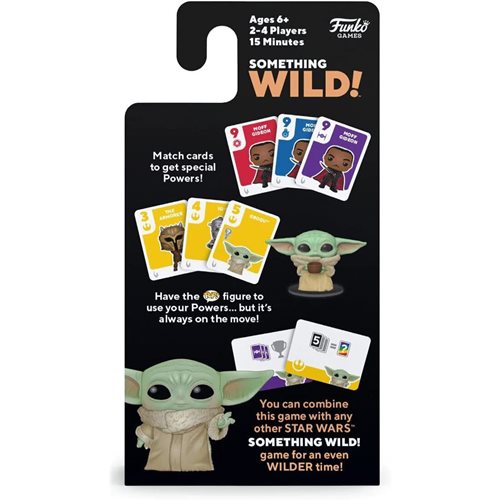Star Wars: The Mandalorian Grogu Something Wild Pop! Card Game - English / French Edition
