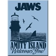 Jaws Amity Island Flat Magnet