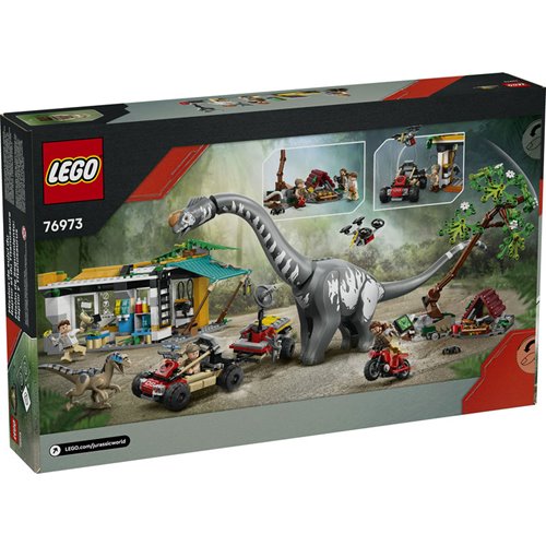 LEGO 76973 Jurassic World Raptor & Titanosaurus Tracking Mission