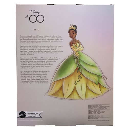 Disney 100 Collector Tiana Doll