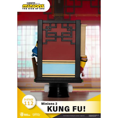 Minions 2 Kung Fu D-Stage DS-112 6-Inch Statue