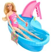 Barbie Pool Playset and Doll with Blonde Hair