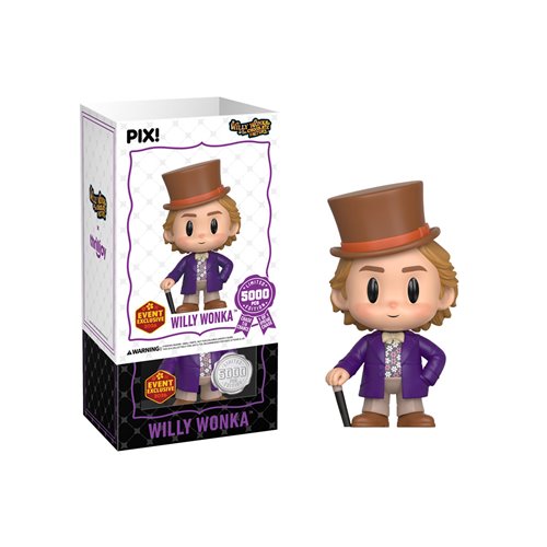 Willy Wonka and the Chocolate Factory Willy Wonka Pix! Vinyl Figure - 2026 Convention Exclusive