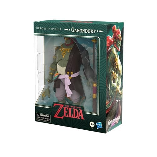 The Legend of Zelda Heroes of Hyrule Tears of the Kingdom Deluxe Ganondorf 6-Inch Scale Action Figur