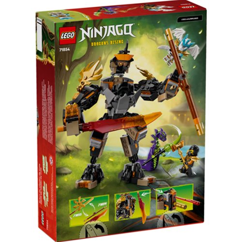 LEGO Ninjago 71854 Cole’s Mission Mech & Dragon Zane