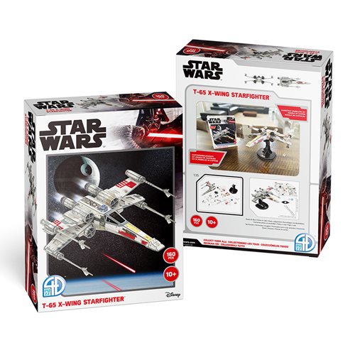 Star Wars T-65 X-Wing Star Fighter 3D Model Puzzle Kit