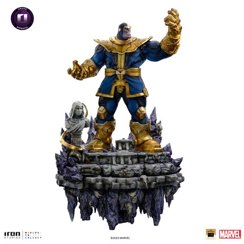 Thanos Deluxe Infinity Gauntlet Diorama Battles Diorama Series Art 1:10 Scale Statue