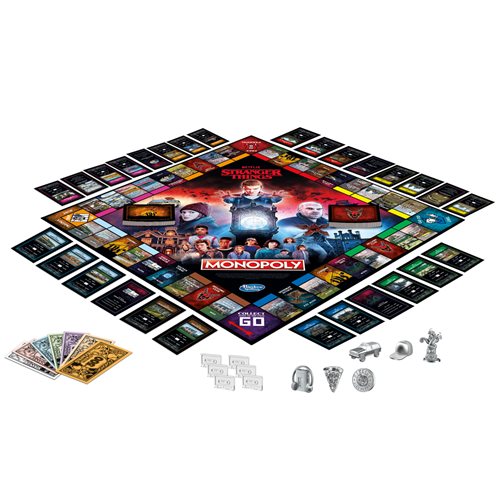 Stranger Things 4 Edition Monopoly Game