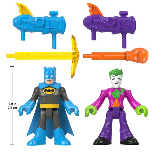 DC Super Friends Imaginext Batman and The Joker Duel Pack