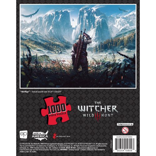 The Witcher Skellige 1,000-Piece Puzzle