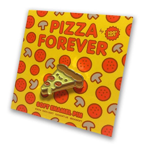 Pizza Forever Enamel Pin